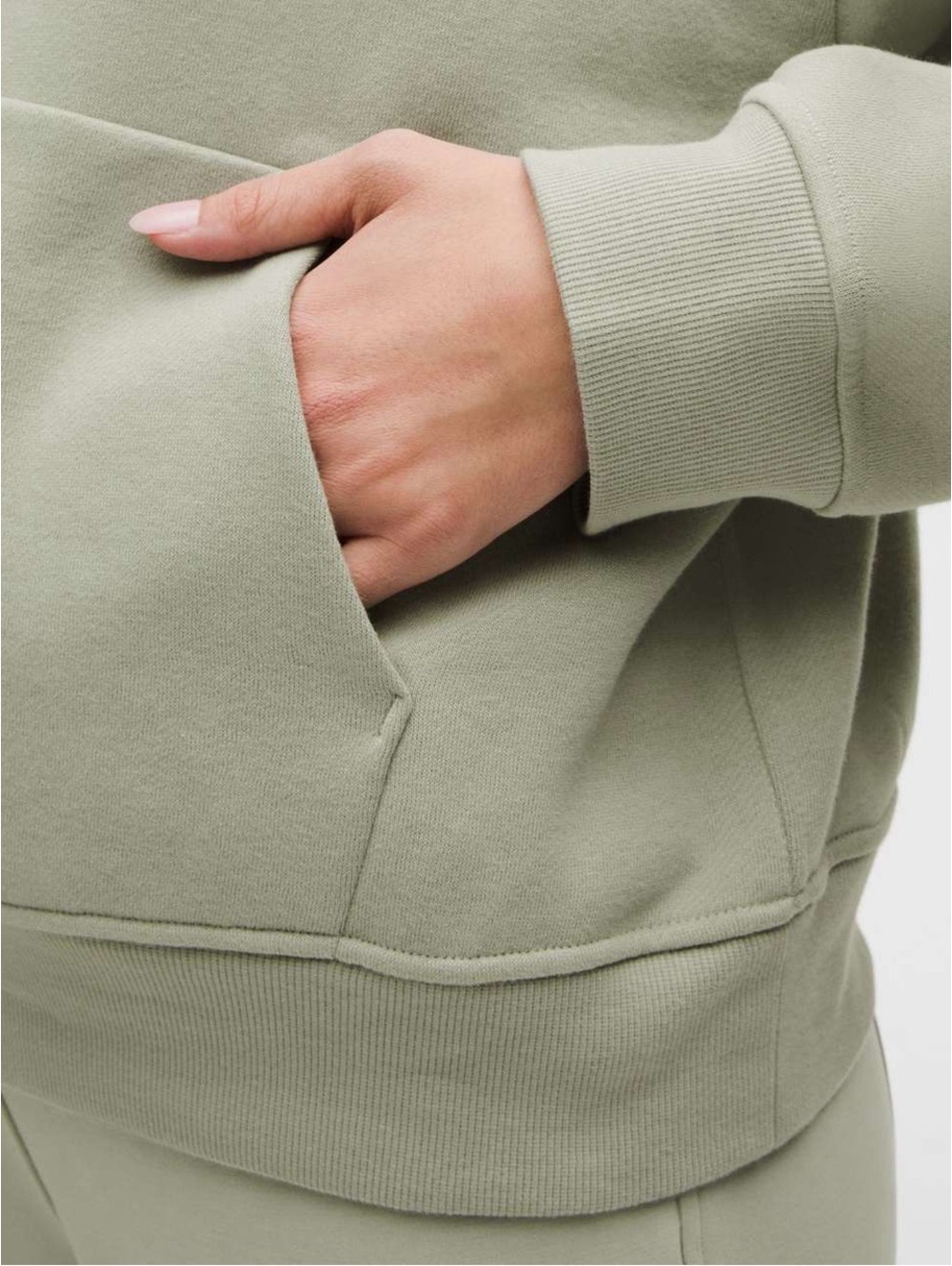 🆕💚 Lululemon Steady State Oversized Hoodie - Fog Green - Picture 3 of 9